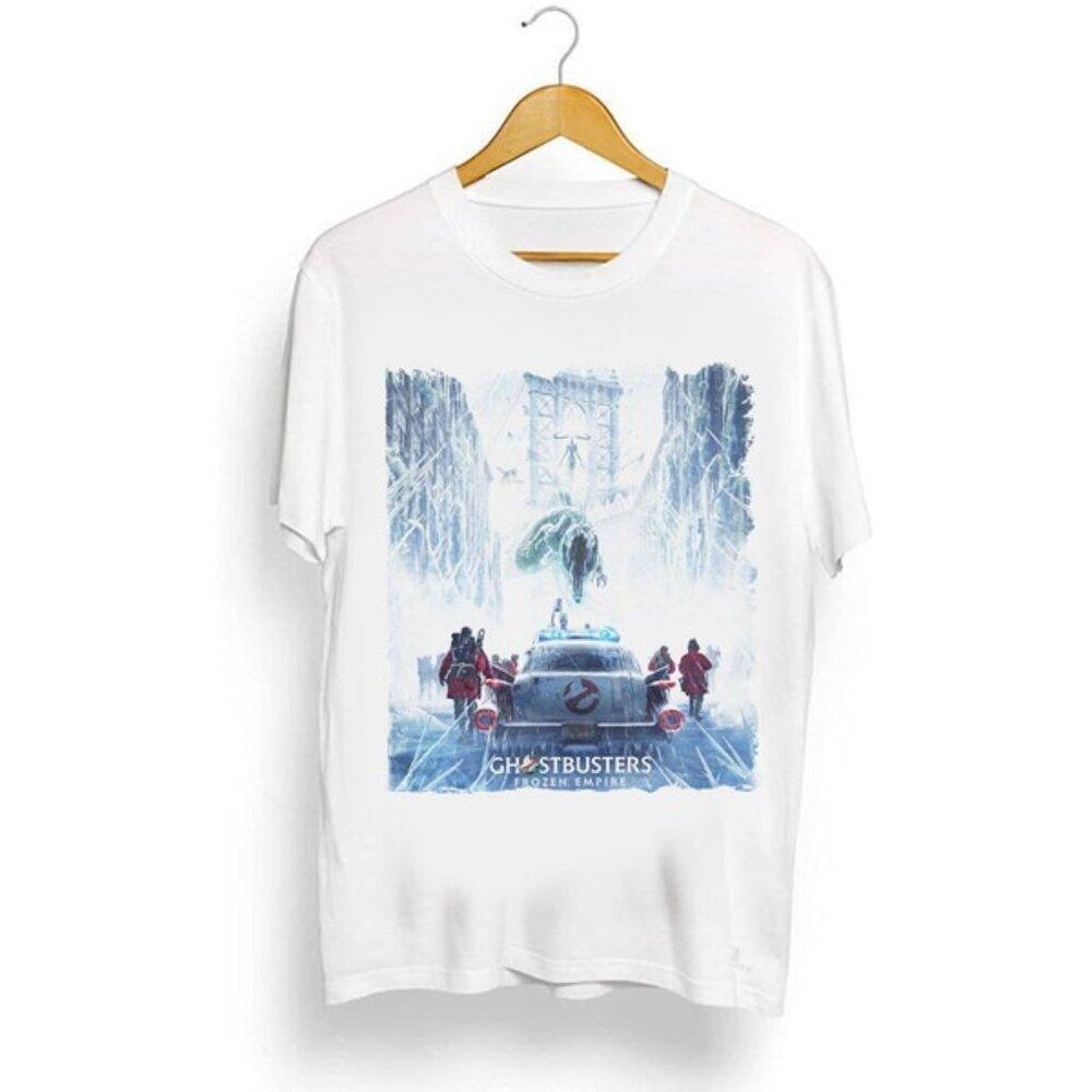 Ghostbusters Frozen Empire  T Shirt Retro Movie Graphic Fan Gift Tee